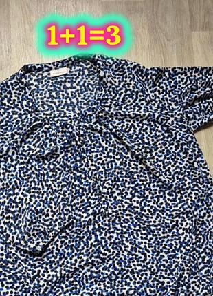 Стильная блуза c&amp;a (линейка canda) в мелкий принт - размер 48-50 (l/xl)