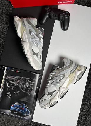 Чоловічі кросівки new balance 9060 grey white