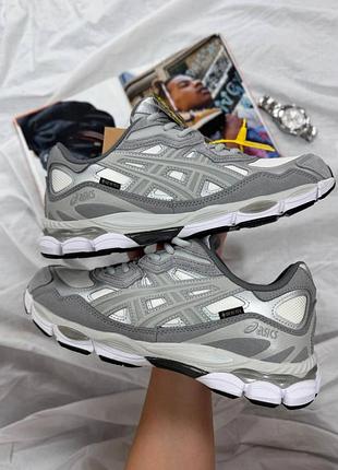 👕 asics gel-nyc grey silver gore-teх, термо