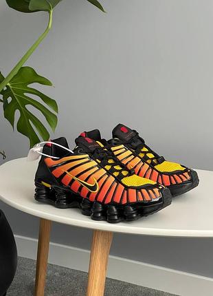 Мужские кроссовки nike shox tl orange