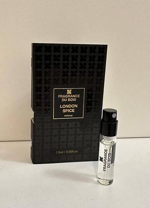 ❤️fragrance du bois london spice, пробник, оригинал