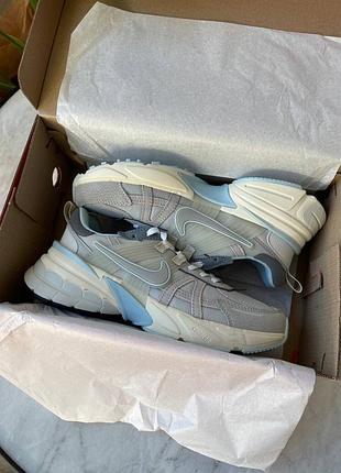 😍 жіночі кросівки nike v2k run light iron ore grey
