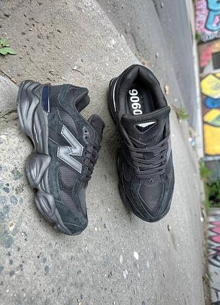 Кроссовки new balance 9060 замша