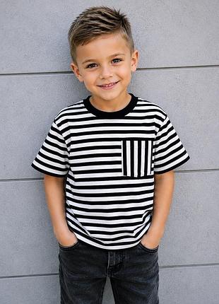 Футболка в полоску 4-6 та 6-8 років