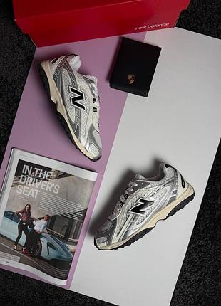 Жіночі кросівки new balance 204l white metallic black