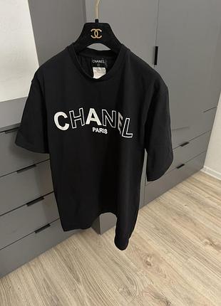 Футболка коттон chanel