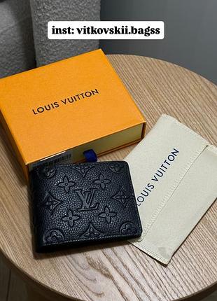 Гаманець wallet monogram taurillon leather black🖤