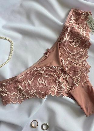 Трусики бразиліана мереживні hunkemoller m uk 10
