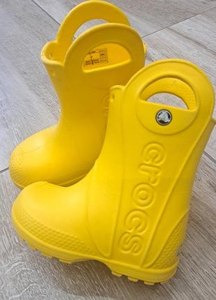 Сапоги  дитячи  crocs