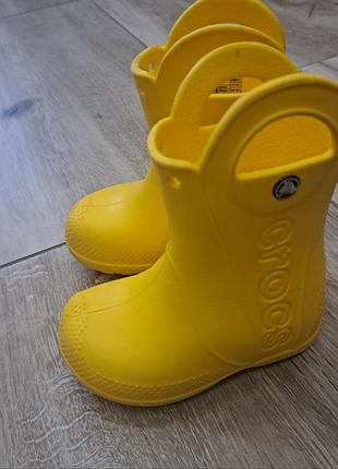 Сапоги  дитячи  crocs 2