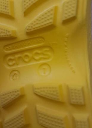 Сапоги  дитячи  crocs 6
