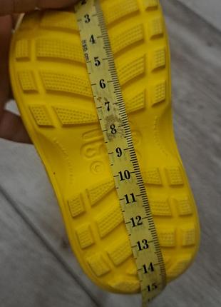 Сапоги  дитячи  crocs 8