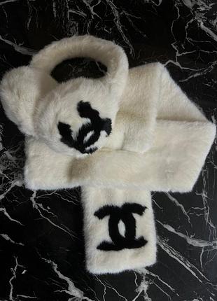 Chanel шарф повязка