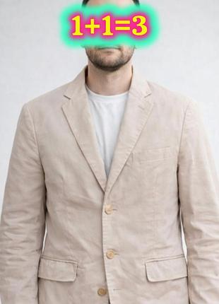 Мужской пиджак zara man – размер xl (42)