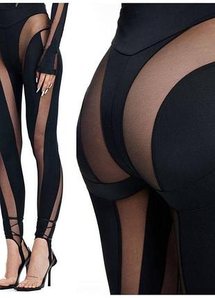 Лосини mugler x h&m xs
