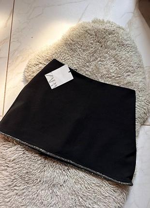 Нова коротенька юбка від zara з нових колекцій