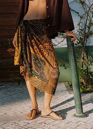 Шарф шаль (палантин)  модал/шовк zara
