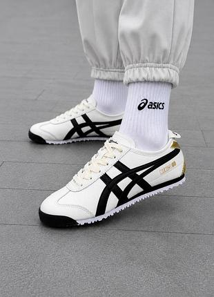 Кроссовки asics onitsuka tiger mexico 66 кремовые