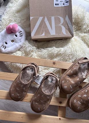 Сабо zara утеплені 2