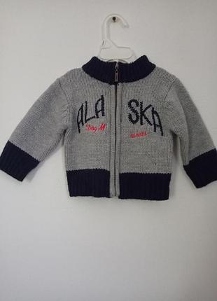 В'язана кофта хлопчача best kids сіра