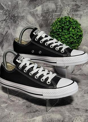 Кеди converse chuck teylor all star black star, 39/24,5 см
