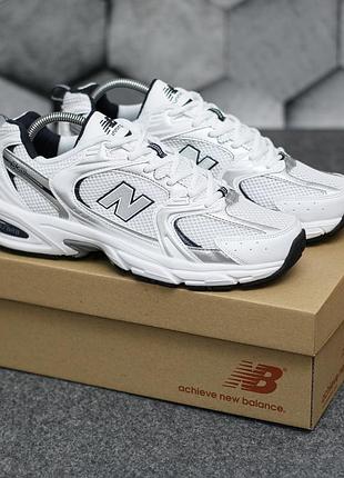Стильні кросівки new balance 530 abzorb white