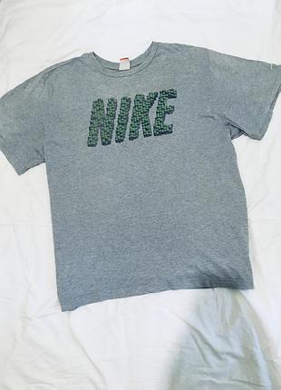Футболка nike athletic dept оригинальная серая