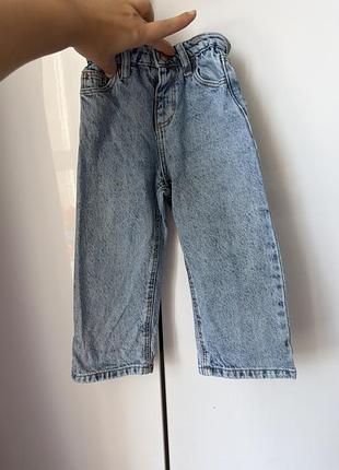Дитячі джинси з кишенями сердечками zara