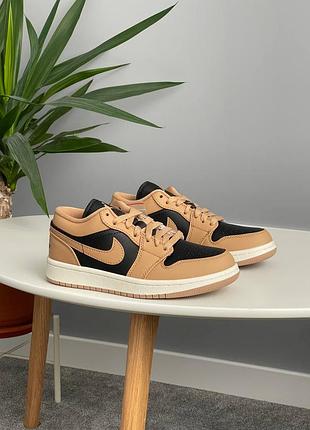 😍 жіночі кросівки nike air jordan 1 low 'desert'