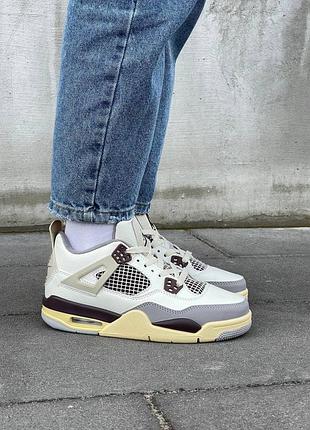 😍 жіночі кросівки air jordan 4 retro a ma maniere