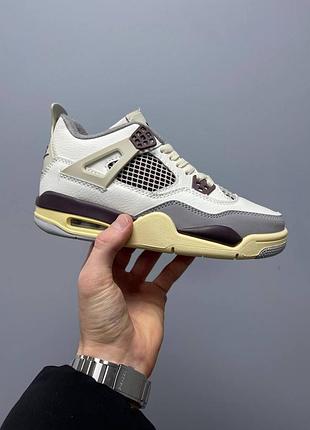 😍 жіночі кросівки air jordan 4 retro a ma maniere