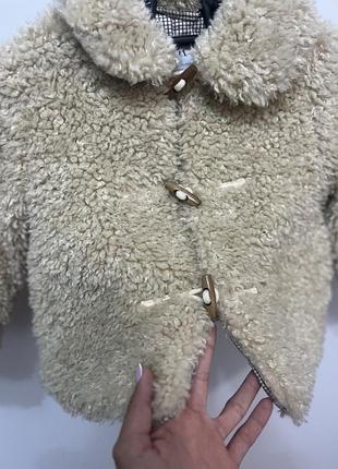 Шубка тедді zara 6