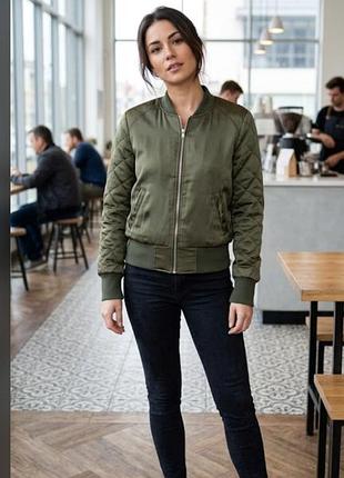Бомбер женский h&amp;m s