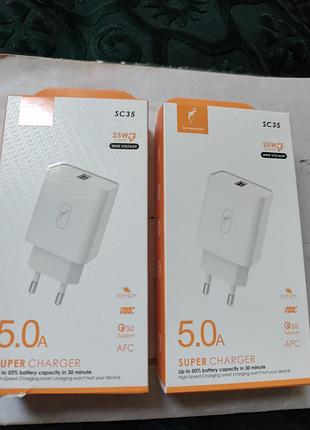 Sky dolphin sc35 25w на один usb.новое