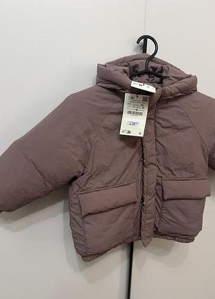 Пуховик zara