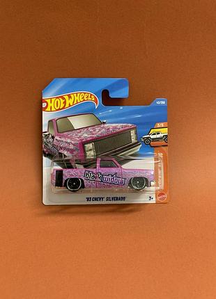Машинка хот вілс шеві 83 chevy silverado hot wheels 2026