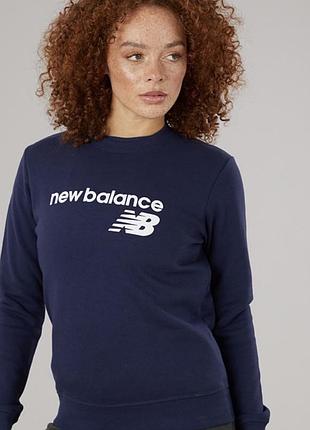 Свішот new balance 💙 розмір m. щільний футер із м’яким начосом, комфортний і теплий. стан дуже хороший. виробництво — індонезія.