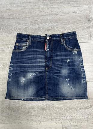 Джинсова спідниця dsquared2