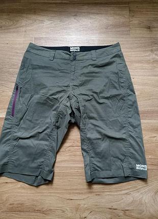 Шортиmons royal mtb/tral outdoor хакі оригінал чоловічі трекінгові