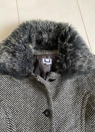 Пальто демісезонне преміум бренд adolfo domingues розмір 369 фото