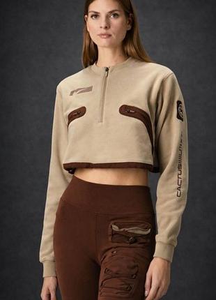 Nike travis scott світшот на флісі вкорочений