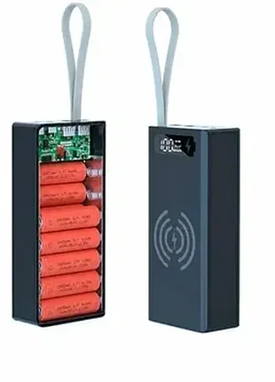 Корпус c14-pd без аккумуляторів 14 x 18650 flat head batteries