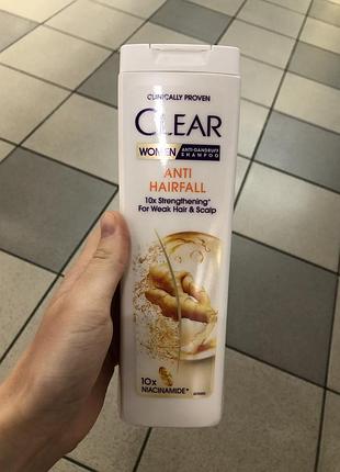 Шампунь clear від випадіння 400 мл