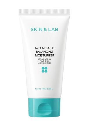 Балансирующий увлажняющий крем с азелаиновой кислотой skin&lab azelaic acid balancing moisturizer, 100 мл