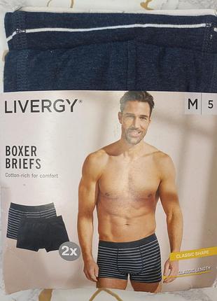 2 шт труси боксери 48-50 м бавовна livergy