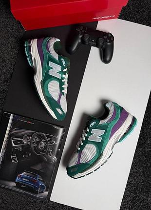 Чоловічі кросівки new balance 2002r x up there green white