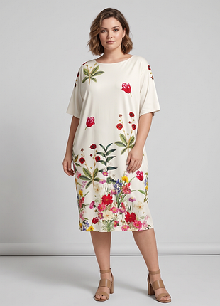 Сукня жіноча літня біла lady morgana 5303