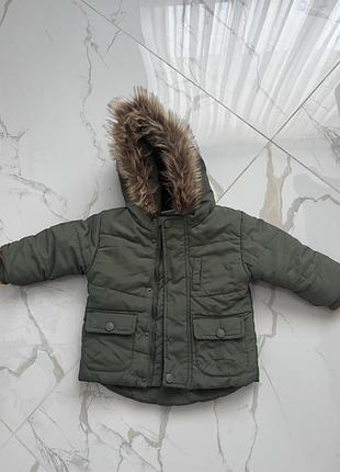 Тепла куртка для хлопчика