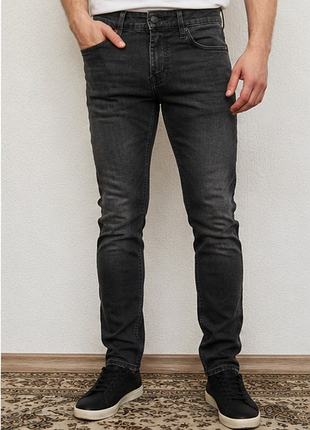 Tommy hilfiger denim sidney skinny джинси чоловічі w32 l34 графітові