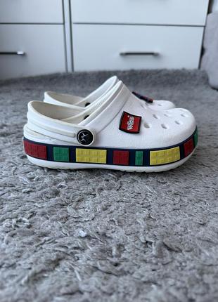 Дитячі гумові тапки, crocs c13 устілка 19 см